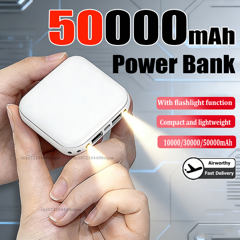 Retro Gaming Power Bank - 50000mAh Mini Power Bank Portable Charger