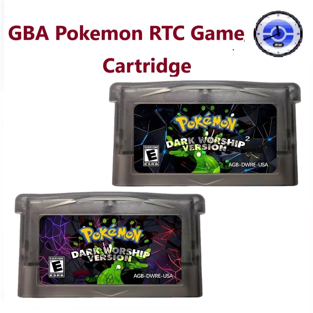 Rom Cartridge Flash - GBA RTC English Game Cartridge Pokémon