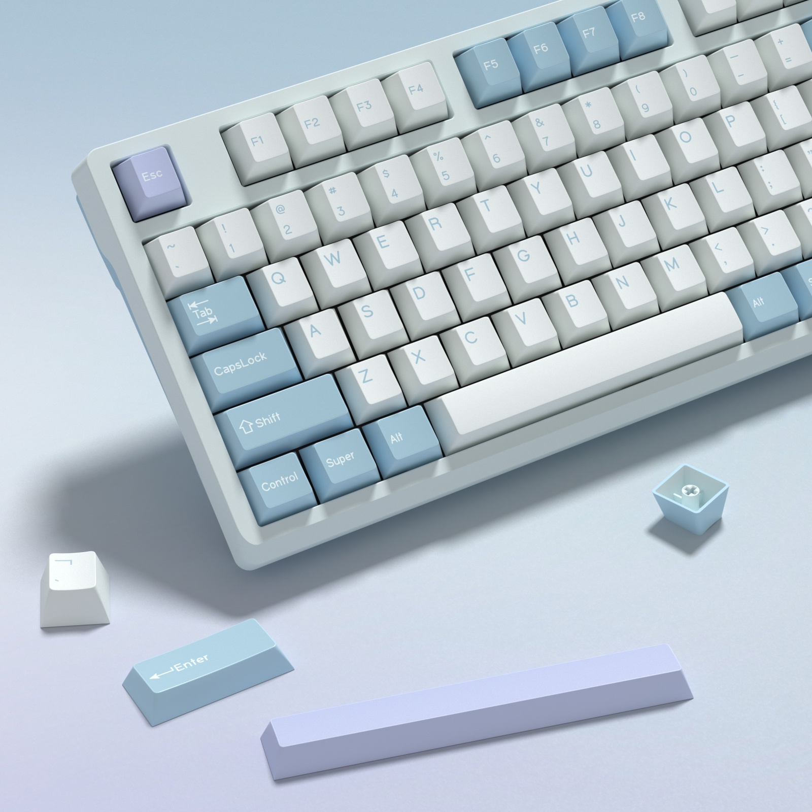 Retro Gaming Laptop - KBDiy GMK Illusion Keycap Cherry Profile