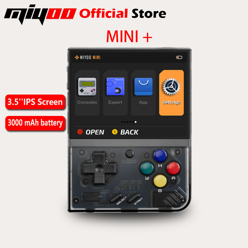 Retro Gaming Handheld Console - MIYOO Mini Plus Portable Retro Handheld