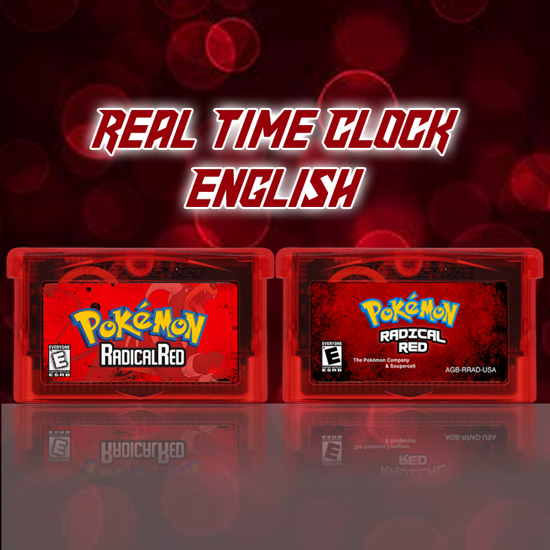 Rom Cartridge Flash - GBA 1M Flash RTC Pokemon Radical