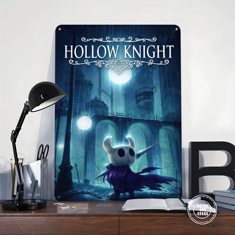 Hollow Knight Game Cover Art M - Retro Knight Gaming recensie en prijs