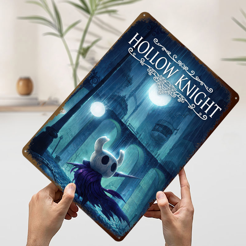 Hollow Knight Game Cover Art M - Retro Knight Gaming recensie en prijs