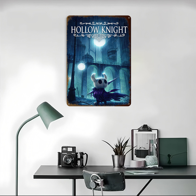 Hollow Knight Game Cover Art M - Retro Knight Gaming recensie en prijs