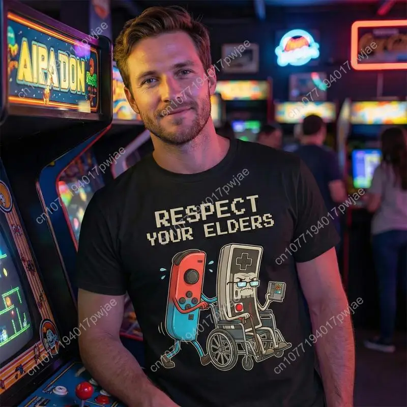 Funny Retro Gamer Graphic T-Sh - Retro Gaming Console recensie en prijs