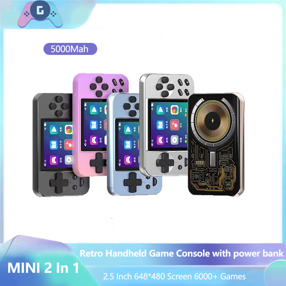 5000mAh 15W Fast Wireless Char - Retro Gaming Power Bank recensie en prijs