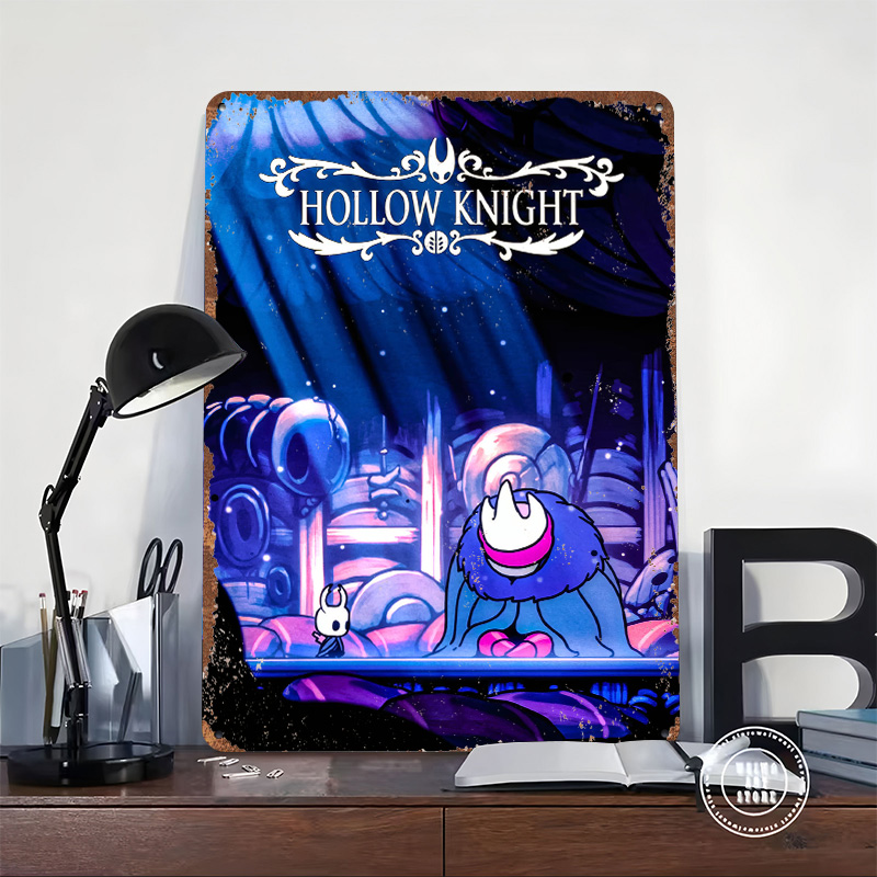 Hollow Knight Game Art Printed - Retro Knight Gaming recensie en prijs