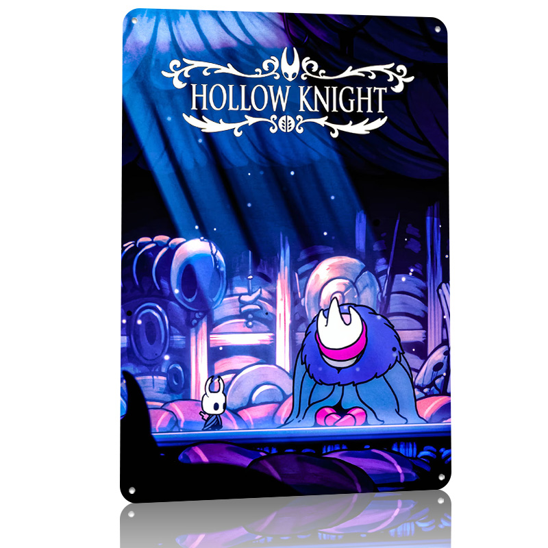 Hollow Knight Game Art Printed - Retro Knight Gaming recensie en prijs