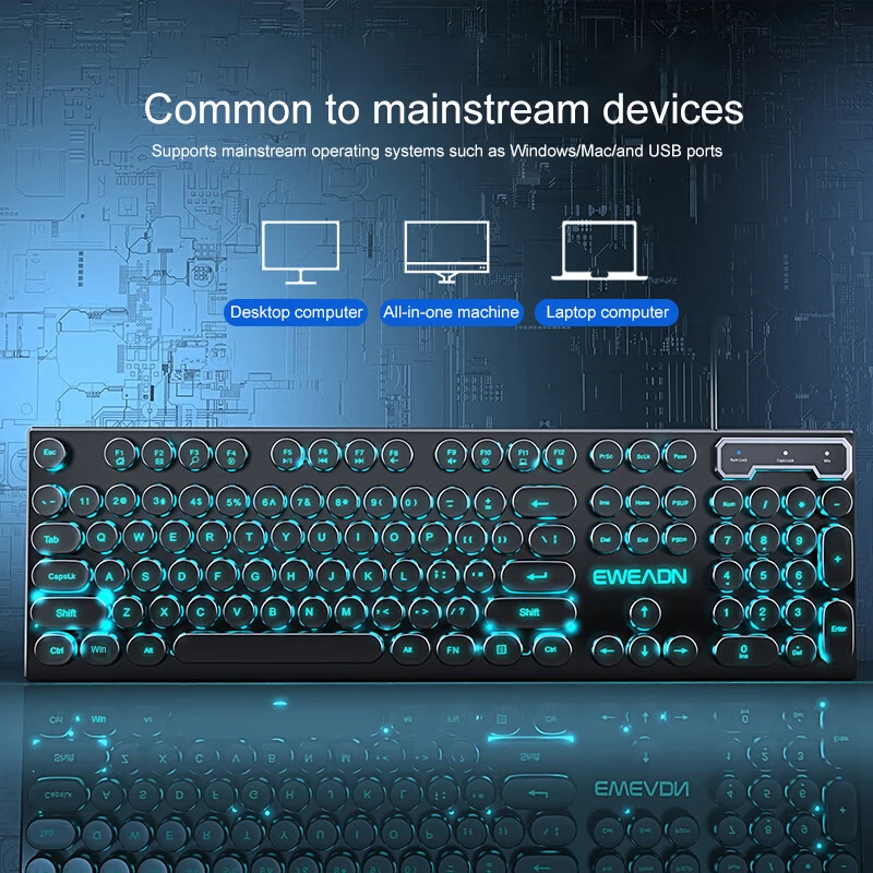 Retro Punk Mechanical Feel Key - Retro Gaming Laptop recensie en prijs