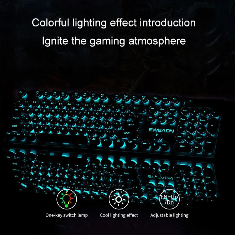 Retro Punk Mechanical Feel Key - Retro Gaming Laptop recensie en prijs