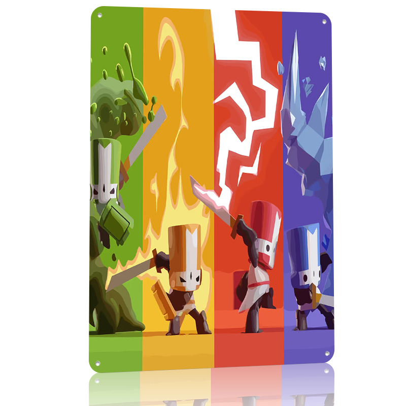 Castle Crashers Knights Elemen - Retro Knight Gaming recensie en prijs
