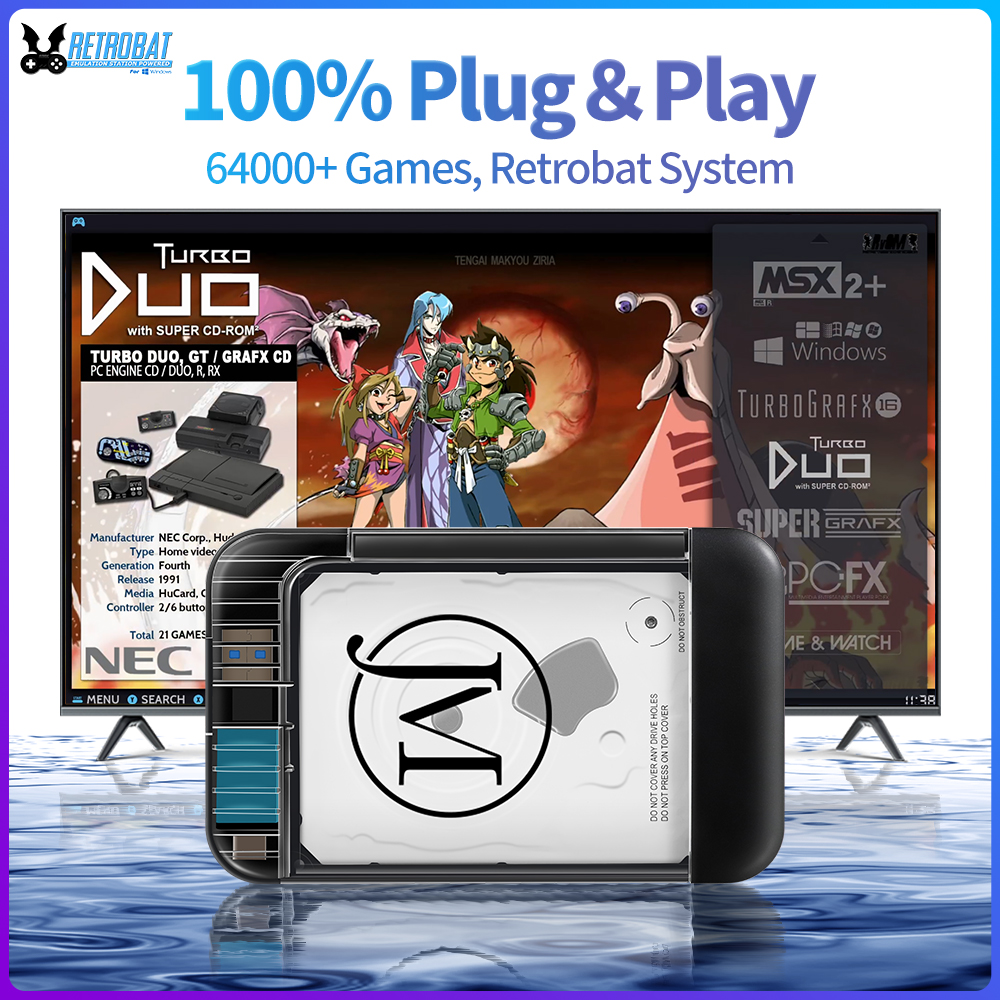 RETROBAT Portable 500G Gaming  - Retro Gaming Windows recensie en prijs
