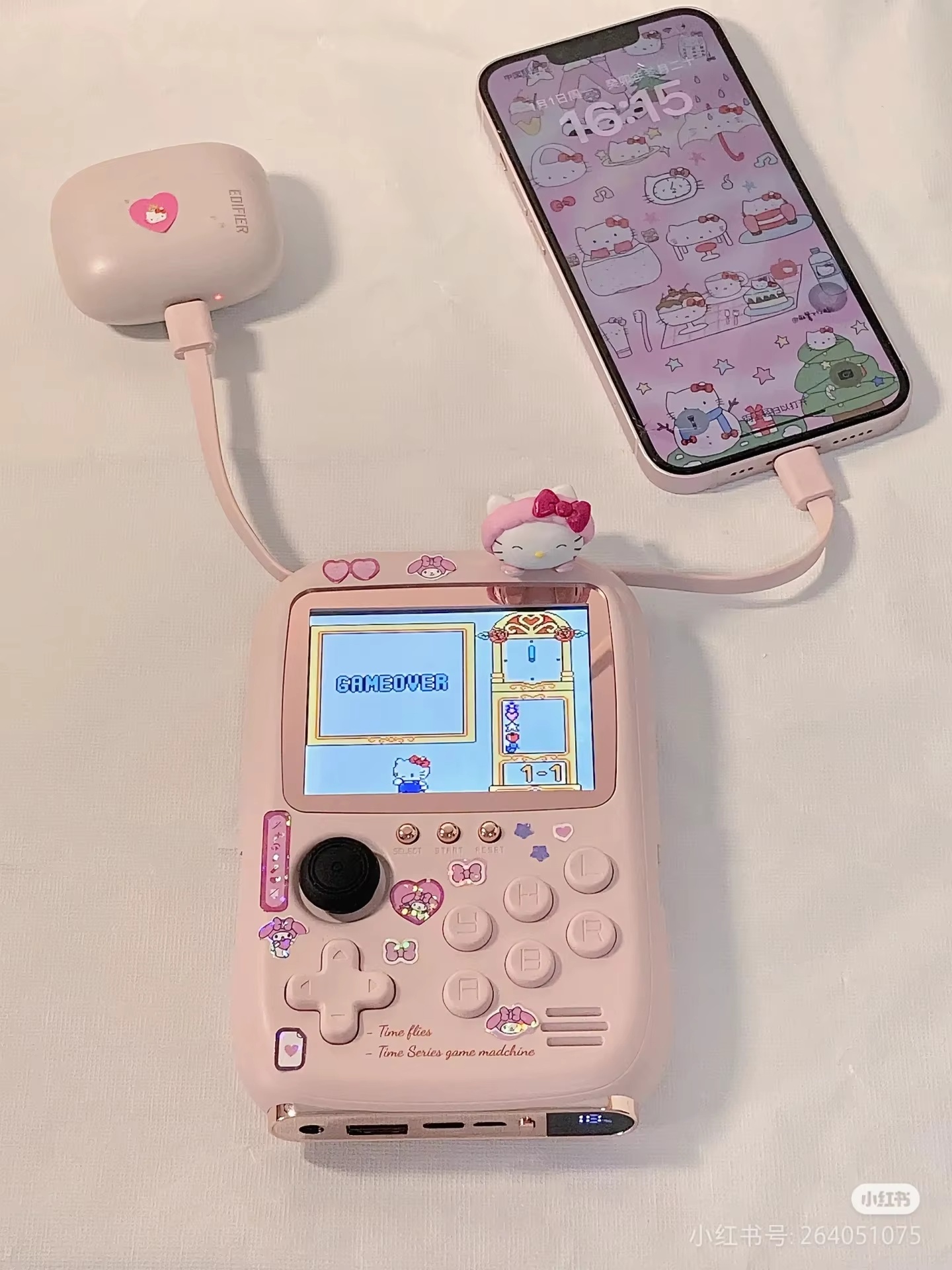 Kitty Retro Mini Game Portable - Retro Gaming Power Bank recensie en prijs