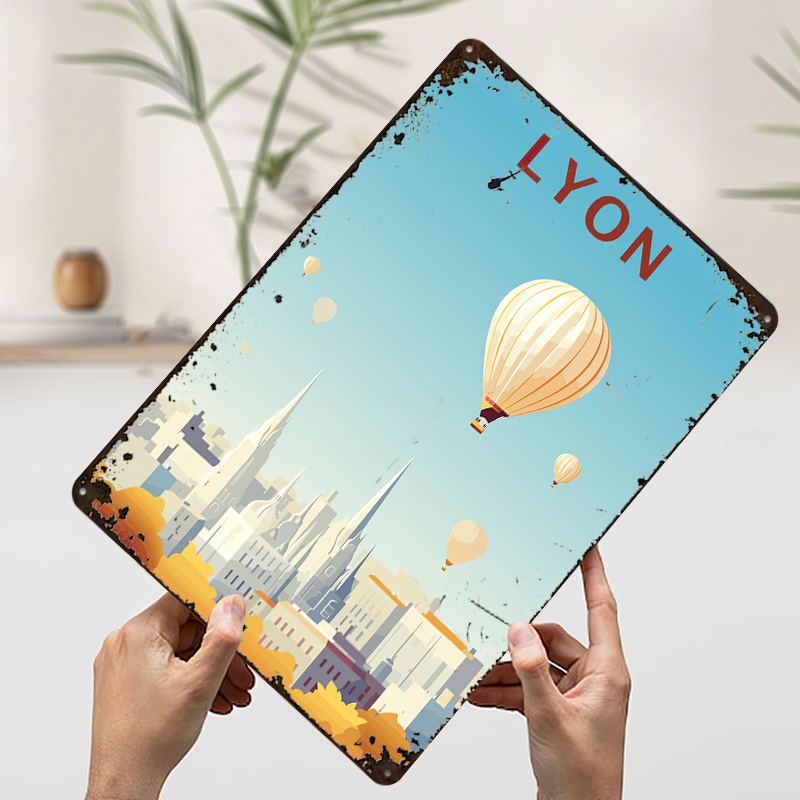 Travel to Lyon Printed Poster  - Retro Gaming Lyon recensie en prijs