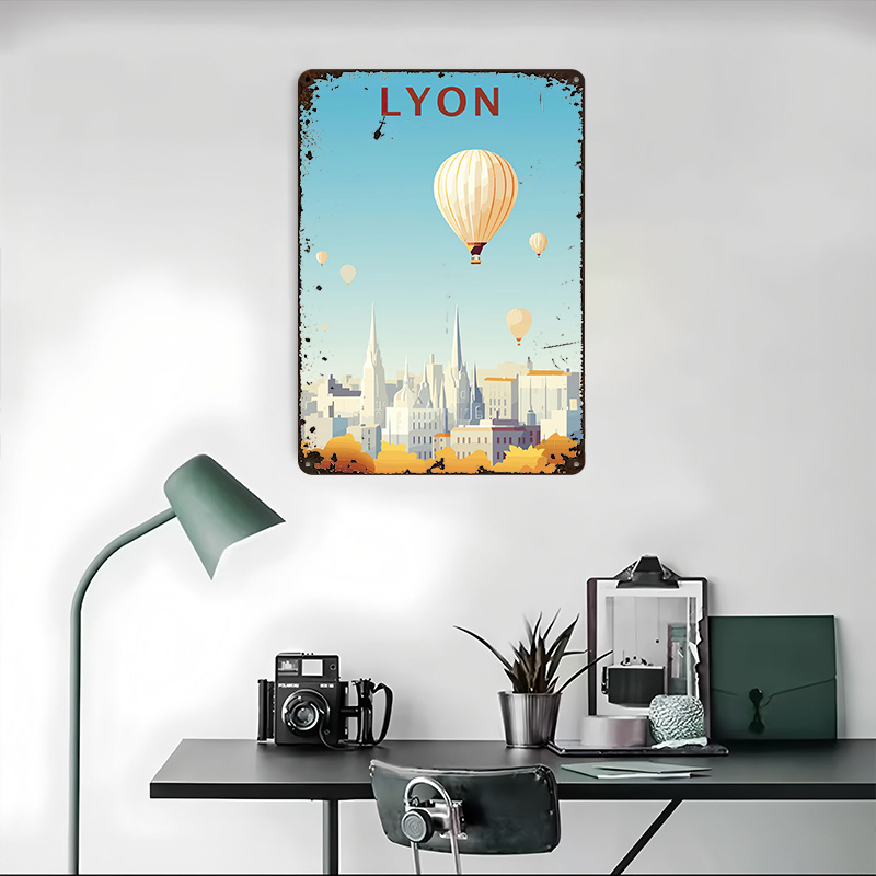 Travel to Lyon Printed Poster  - Retro Gaming Lyon recensie en prijs