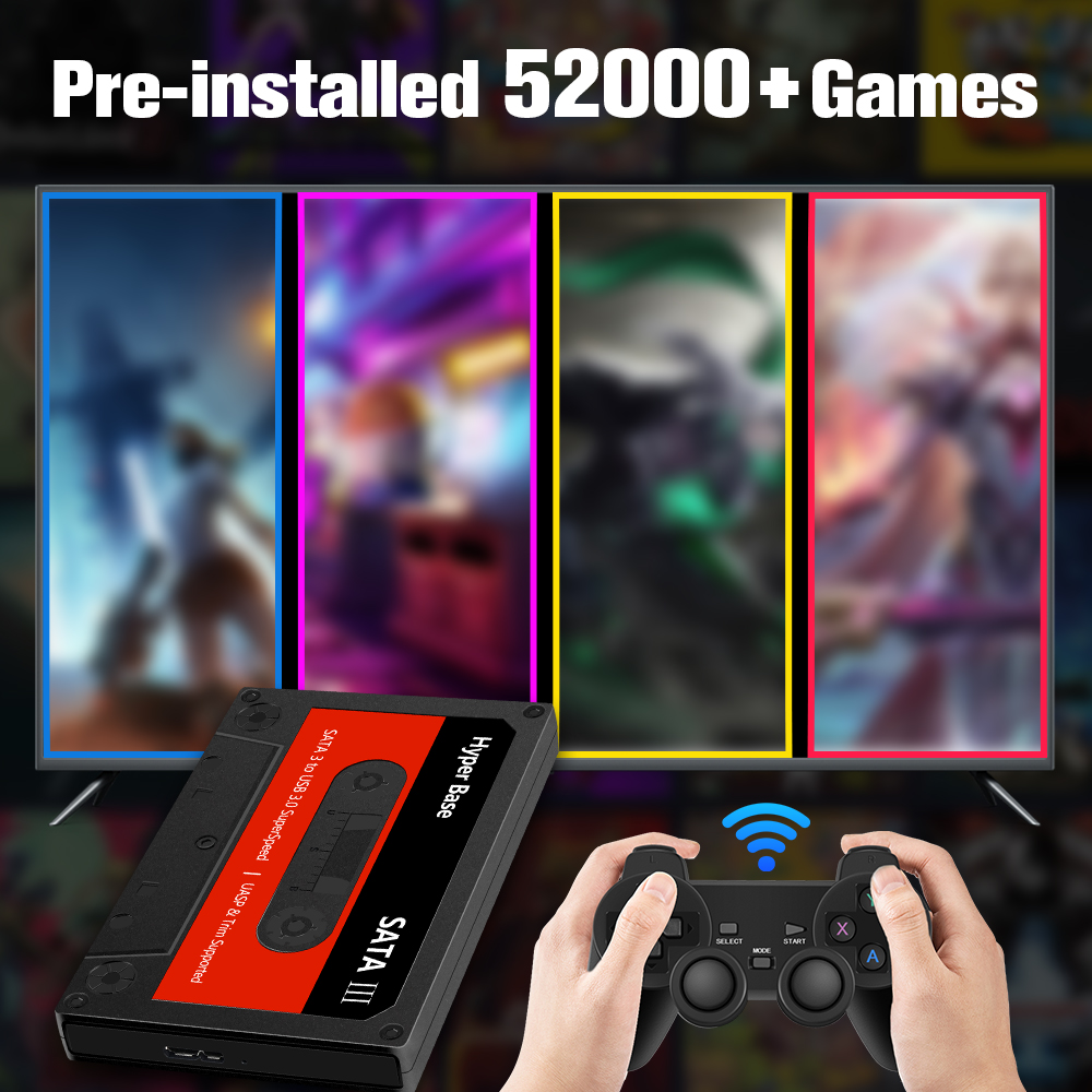 500GB/2TB Gaming HDD Batocera  - Retro Gaming Windows recensie en prijs