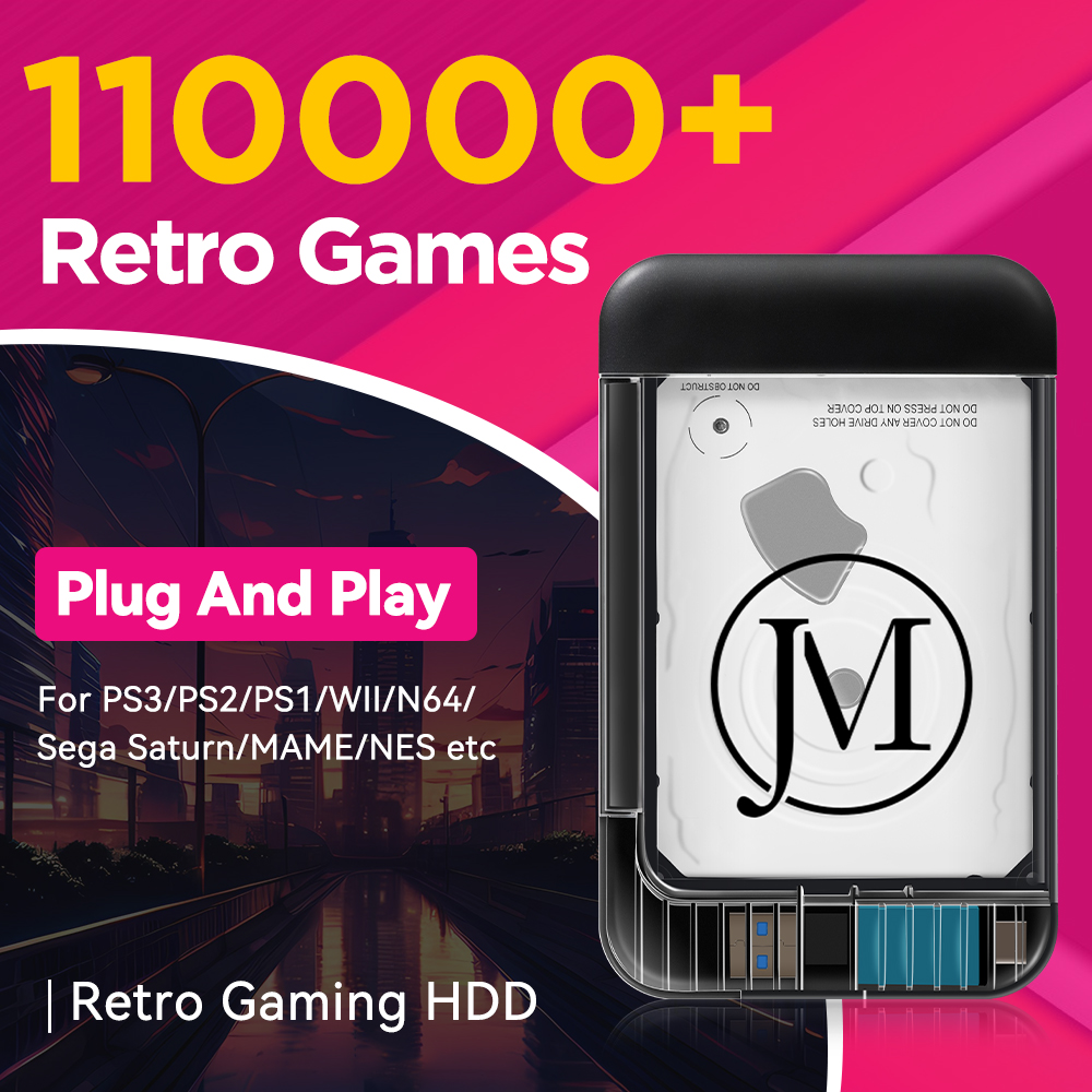 Retro Game HDD With 110000+Ret - Retro Gaming Windows recensie en prijs