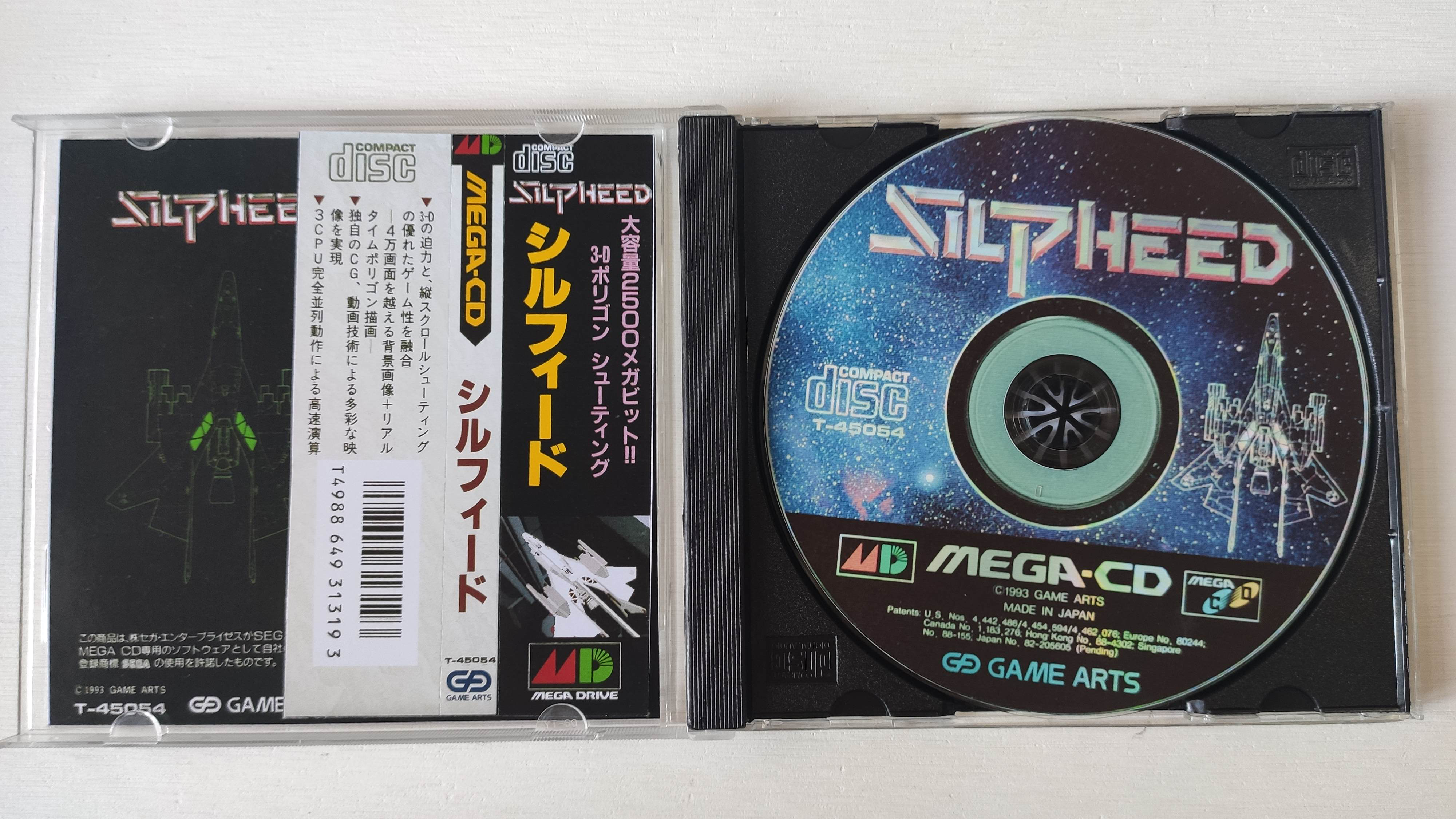 Mega CD Copy Disc Silpeed Game - Retro Gaming Console recensie en prijs