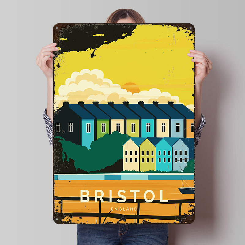 Bristol England Printed Poster - Retro Gaming In Bristol recensie en prijs