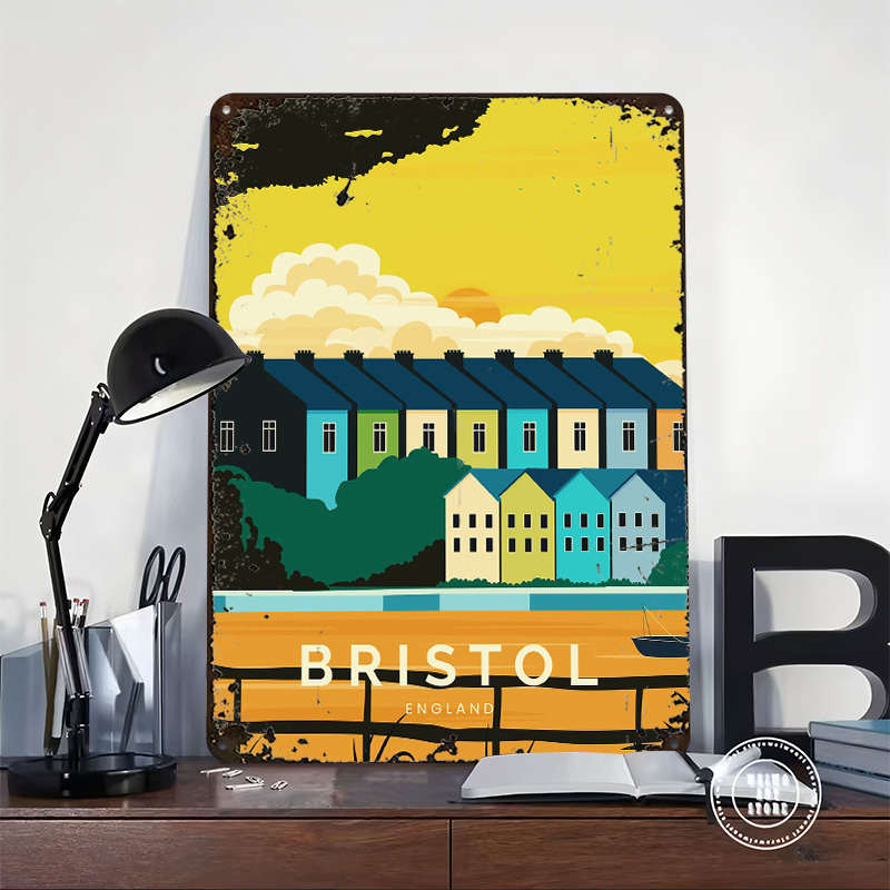 Bristol England Printed Poster - Retro Gaming In Bristol recensie en prijs