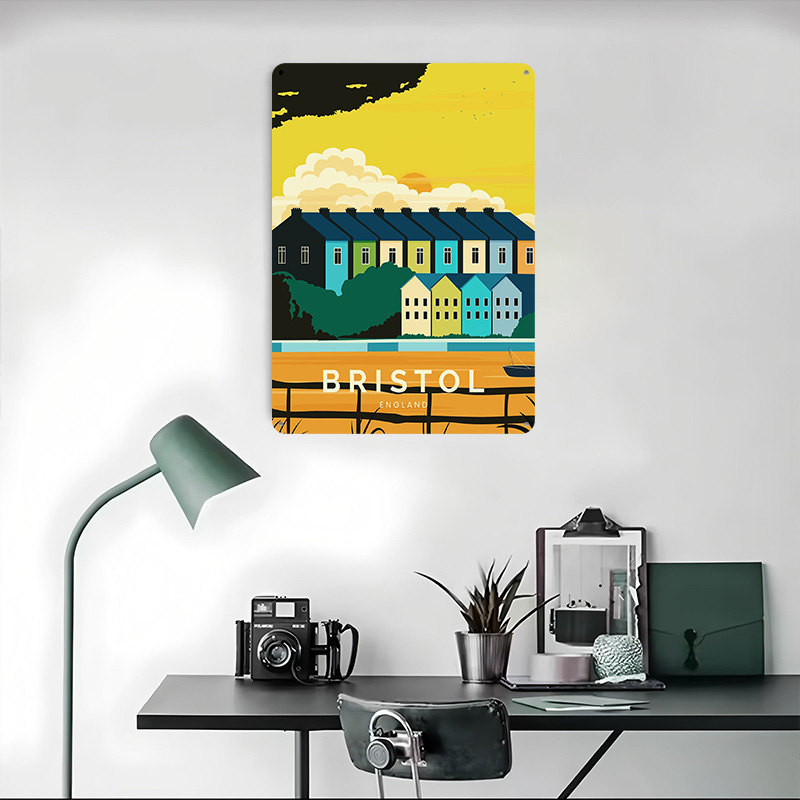 Bristol England Printed Poster - Retro Gaming In Bristol recensie en prijs