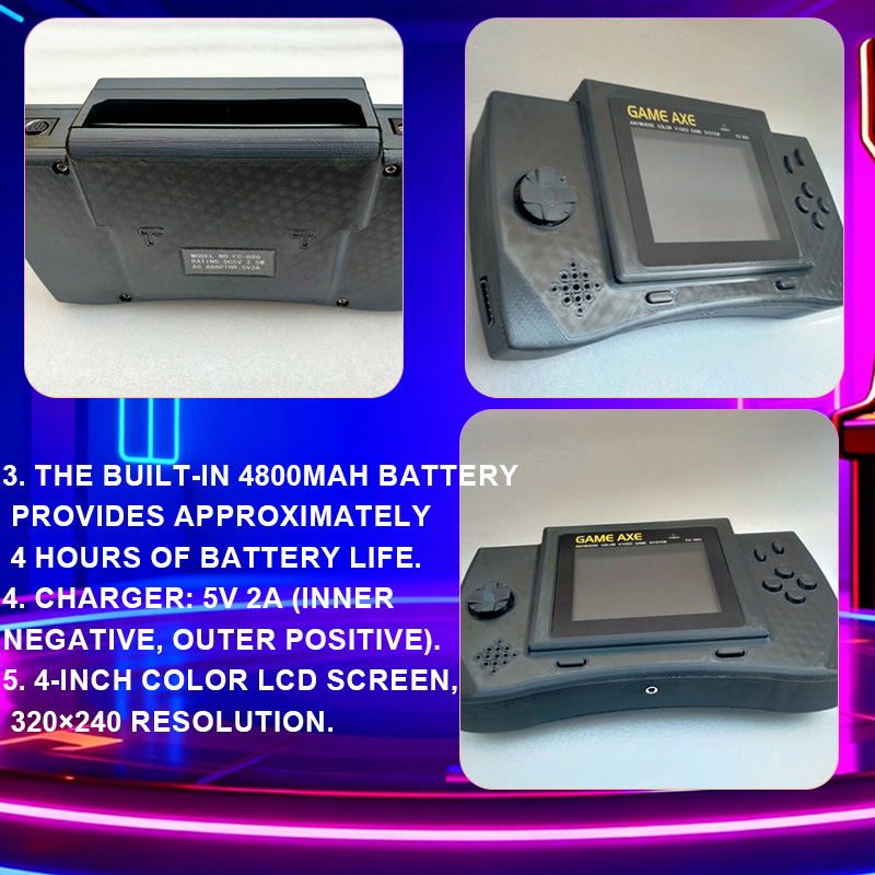 PFT Elite 4-Inch Handheld Arca - Retro Gaming Console recensie en prijs