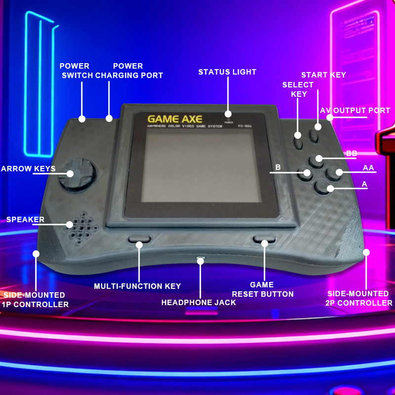 PFT Elite 4-Inch Handheld Arca - Retro Gaming Console recensie en prijs
