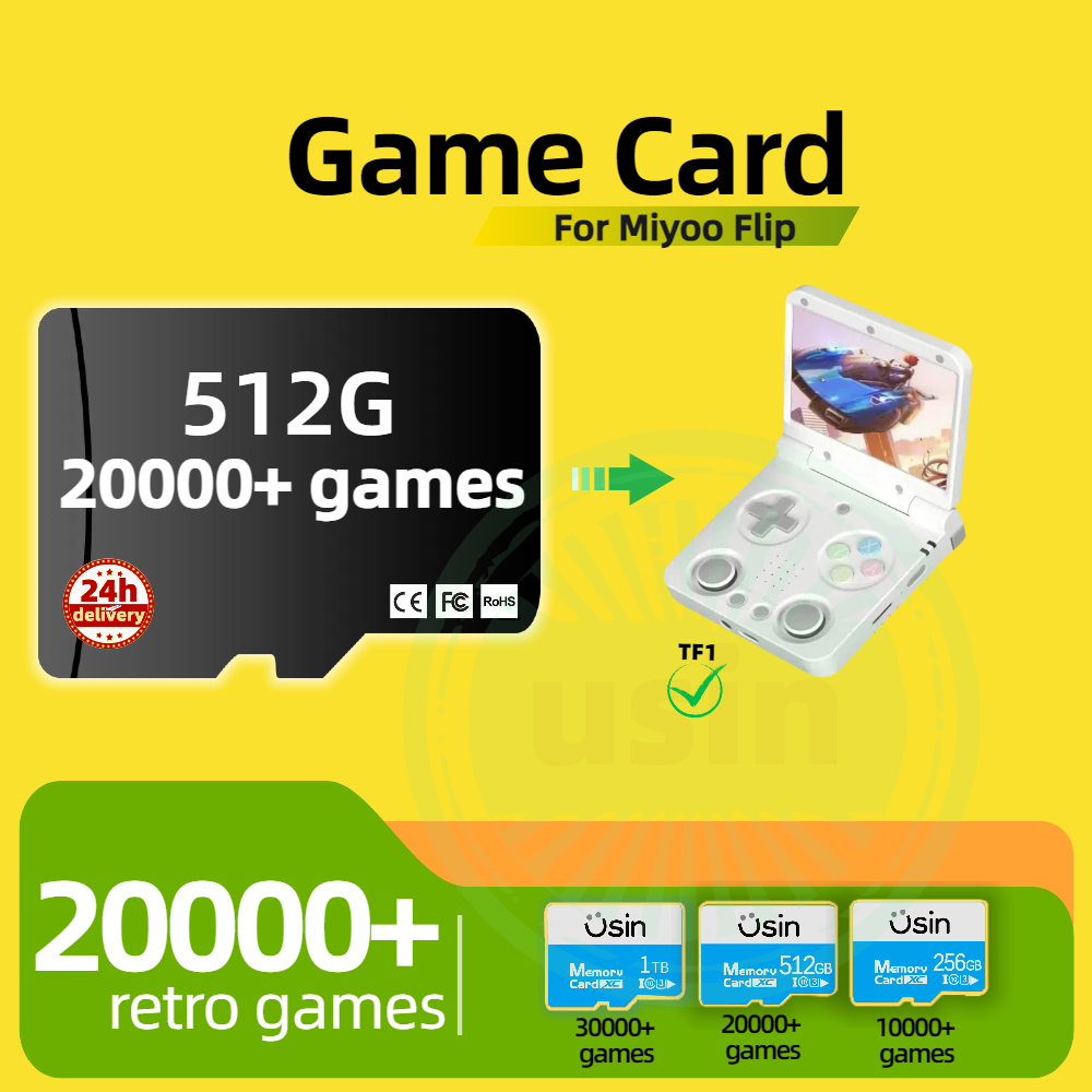 Game Card For Miyoo Flip 30000 - Retro Gaming Handheld Console recensie en prijs