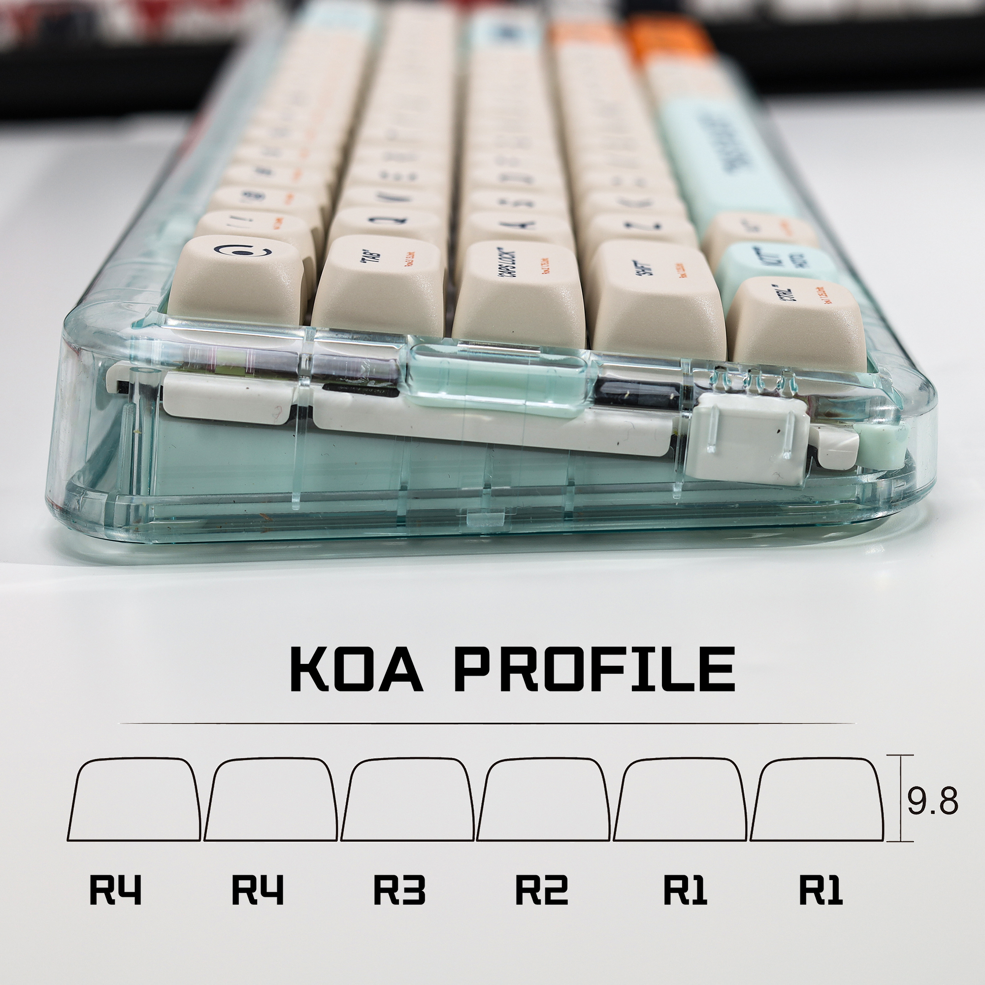 KBDiy KOA Profile Retro Plasti - Retro Gaming Laptop recensie en prijs