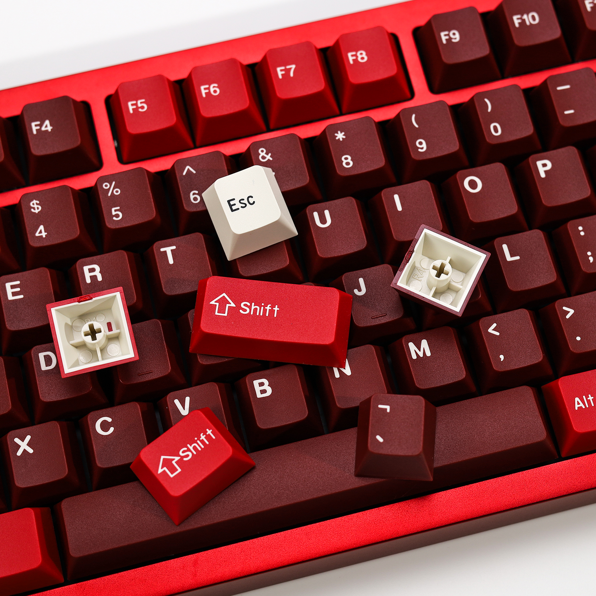 KBDiy GMK Jamon Keycap Red Ret - Retro Gaming Laptop recensie en prijs