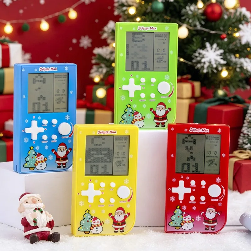 Santa & Snowman Print Brick Ga - Retro Gaming Handheld Console recensie en prijs