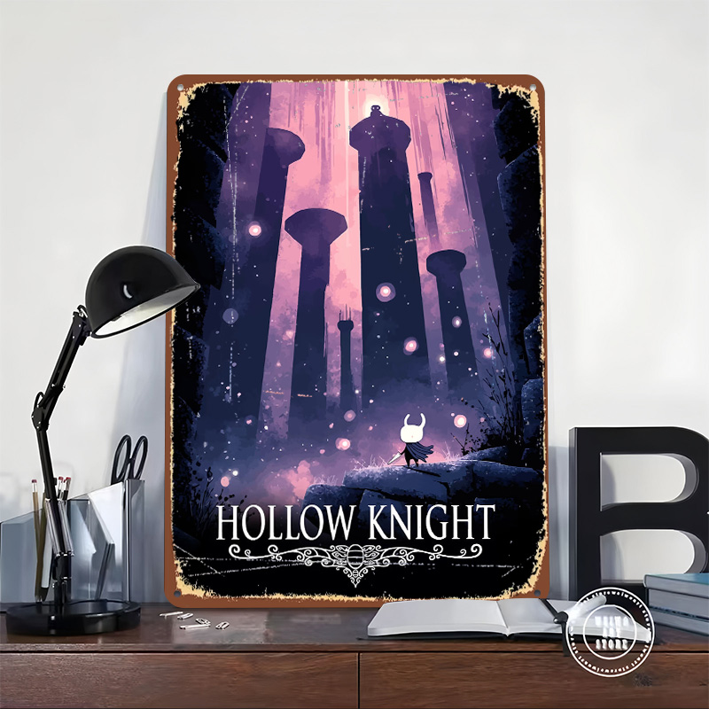 Hollow Knight Game Printed Pos - Retro Knight Gaming recensie en prijs