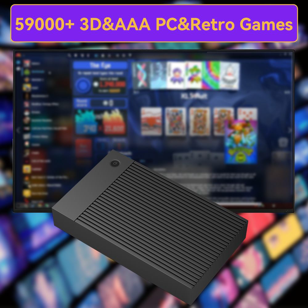 Portable 4TB Gaming HDD with 5 - Retro Gaming Laptop recensie en prijs