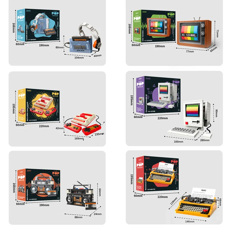 Retro DIY Building Blocks TV R - Retro Gaming Console recensie en prijs