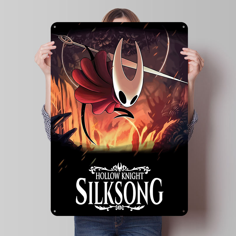 Hollow Knight Poster Gaming Vi - Retro Knight Gaming recensie en prijs