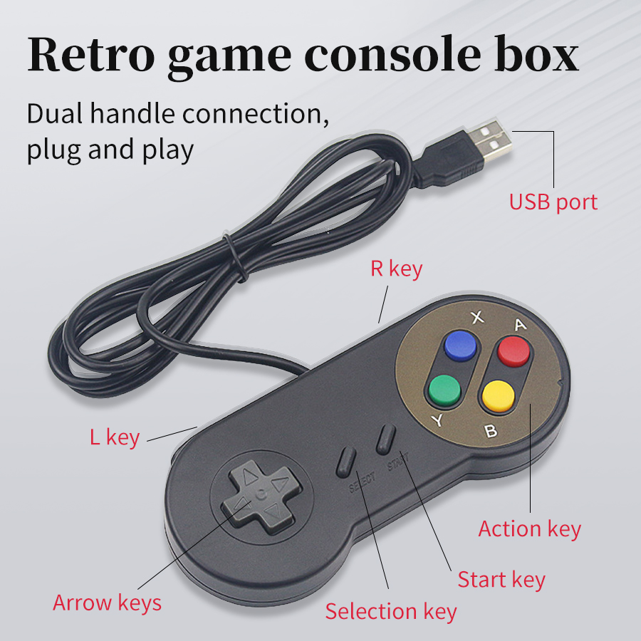 Wired USB Gamepad Retro Gaming - Retro Gaming Windows recensie en prijs