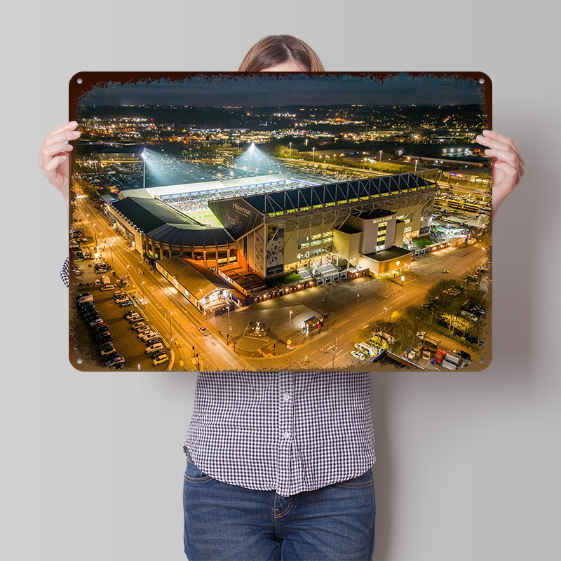 Elland Road Leeds Tin Poster C - Retro Gaming Leeds recensie en prijs