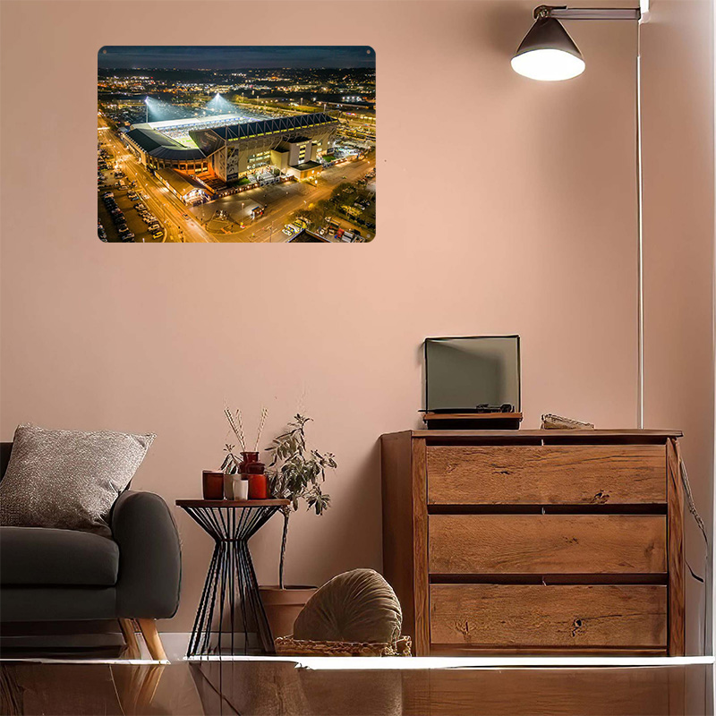 Elland Road Leeds Tin Poster C - Retro Gaming Leeds recensie en prijs