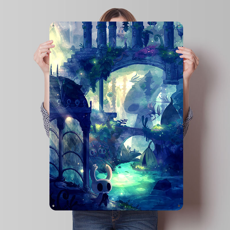 Hollow Knight Printed Poster C - Retro Knight Gaming recensie en prijs