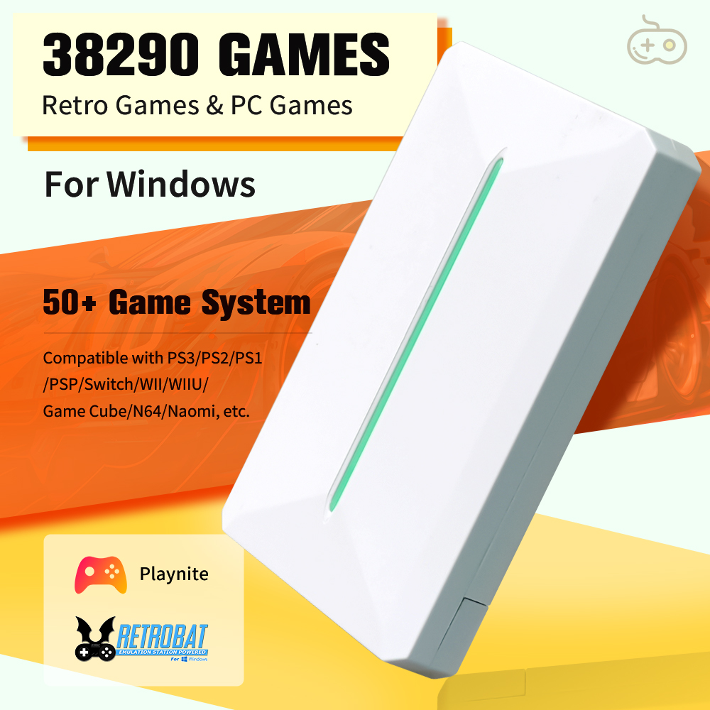 Retro Gaming External Hard Dis - Retro Gaming Windows recensie en prijs