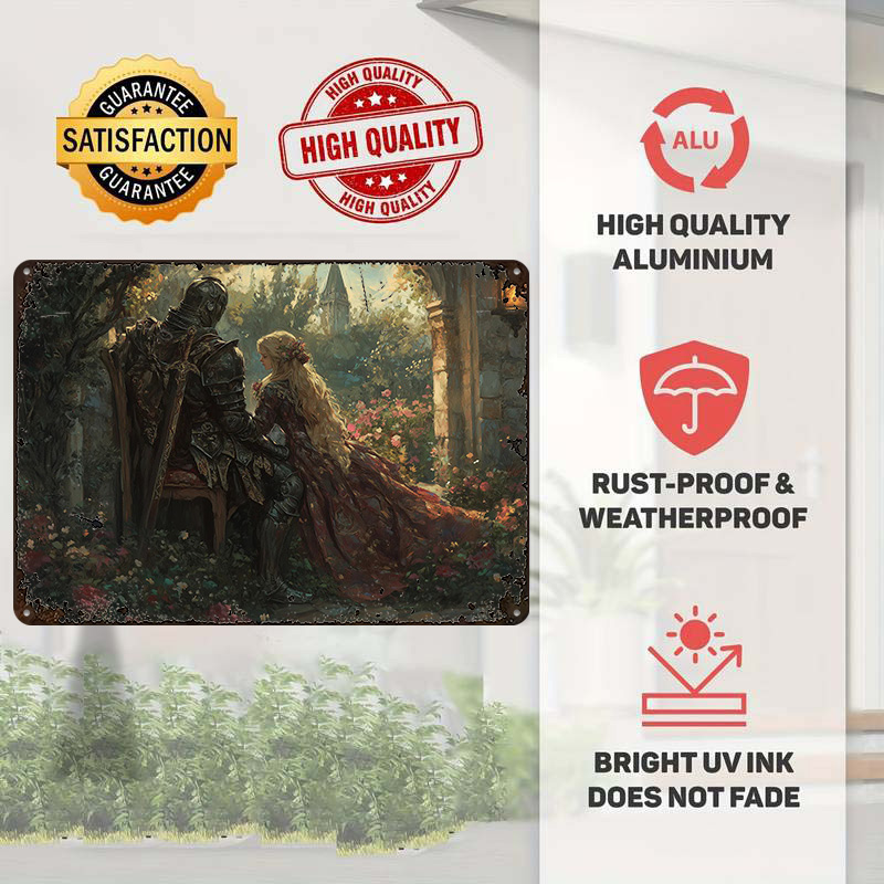 Knight and Damsel in a Garden  - Retro Knight Gaming recensie en prijs