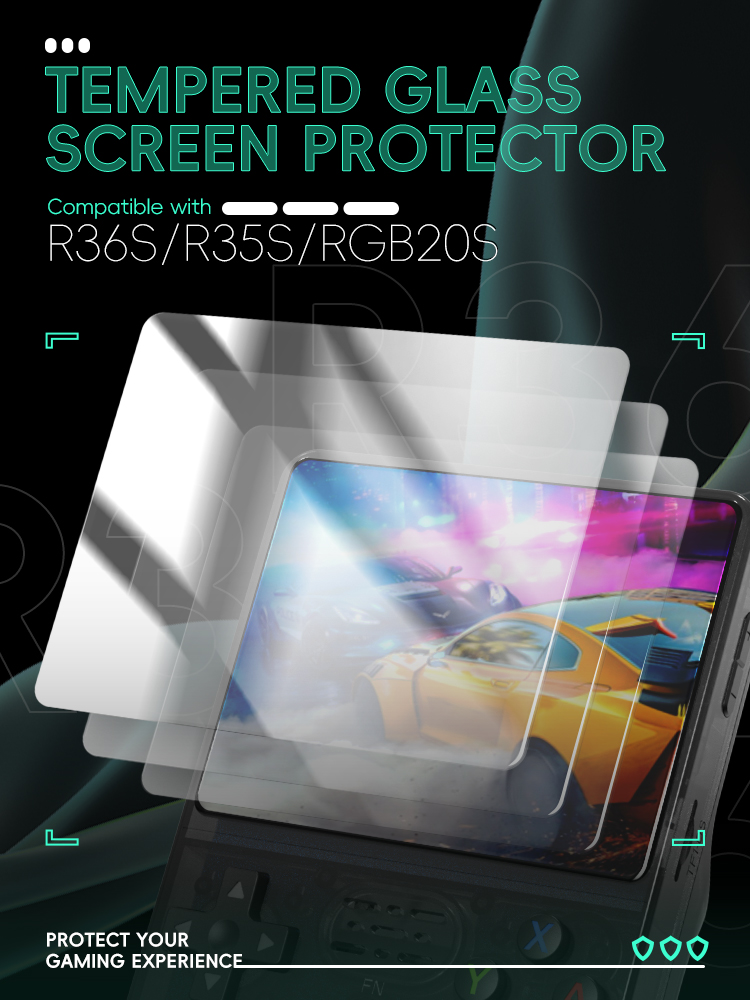 DATA FROG Tempered Glass Scree - Retro Gaming Handheld Console recensie en prijs