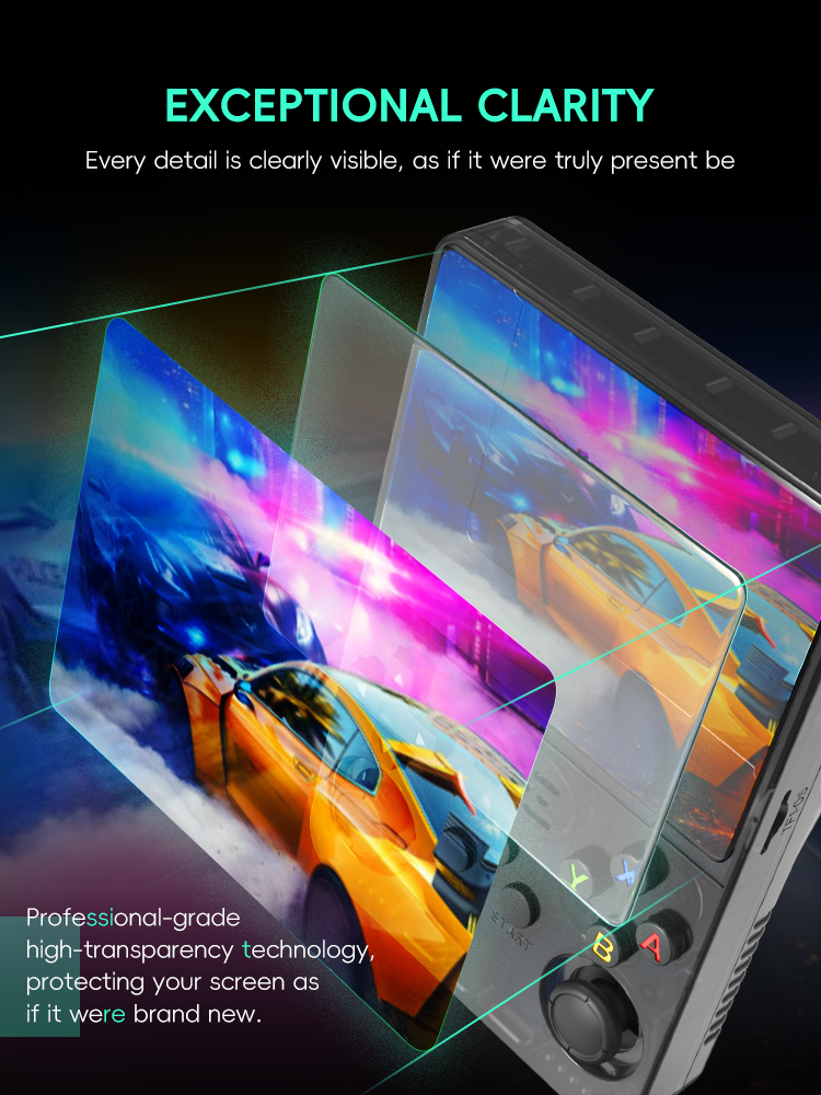 DATA FROG Tempered Glass Scree - Retro Gaming Handheld Console recensie en prijs