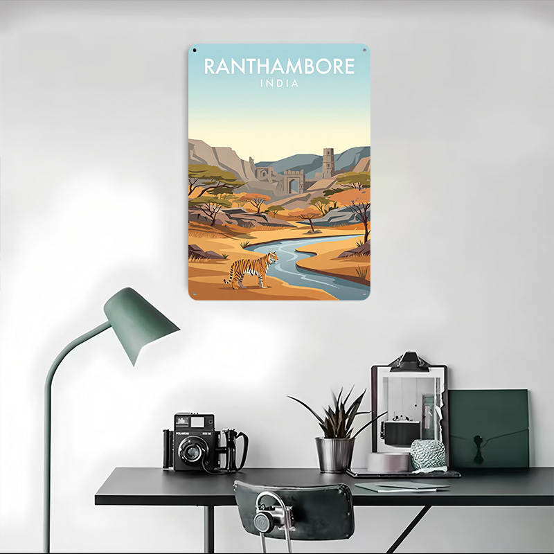 Ranthambore India Poster Custo - Retro Gaming India recensie en prijs