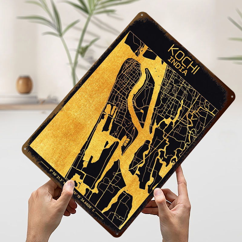 Kochi Kerala India Printed Pos - Retro Gaming India recensie en prijs