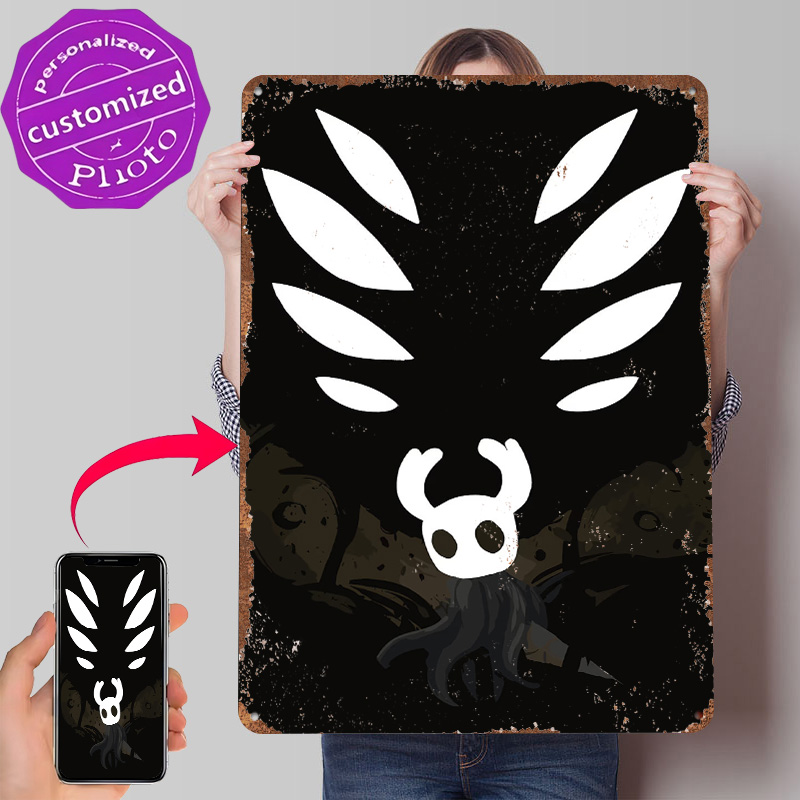 Hollow Knight Metal Poster Cus - Retro Knight Gaming recensie en prijs