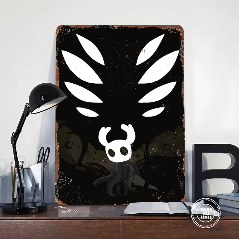 Hollow Knight Metal Poster Cus - Retro Knight Gaming recensie en prijs
